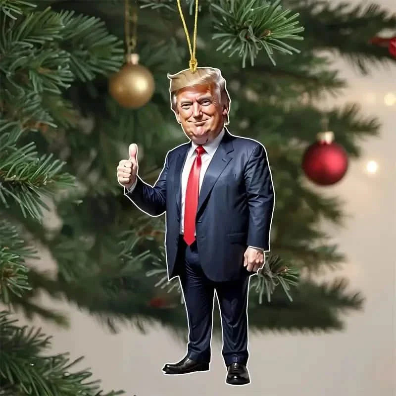 Trump Acrylic Hanging Pendant - 2D Flat Art Decoration DailySale
