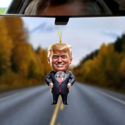 Trump Acrylic Ornament Versatile Hanging Decor DailySale