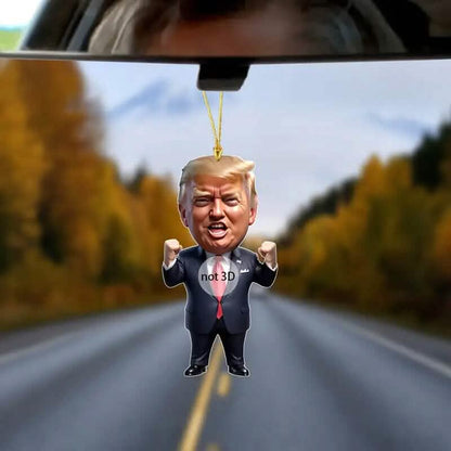 Trump Acrylic Ornament Versatile Hanging Decor DailySale