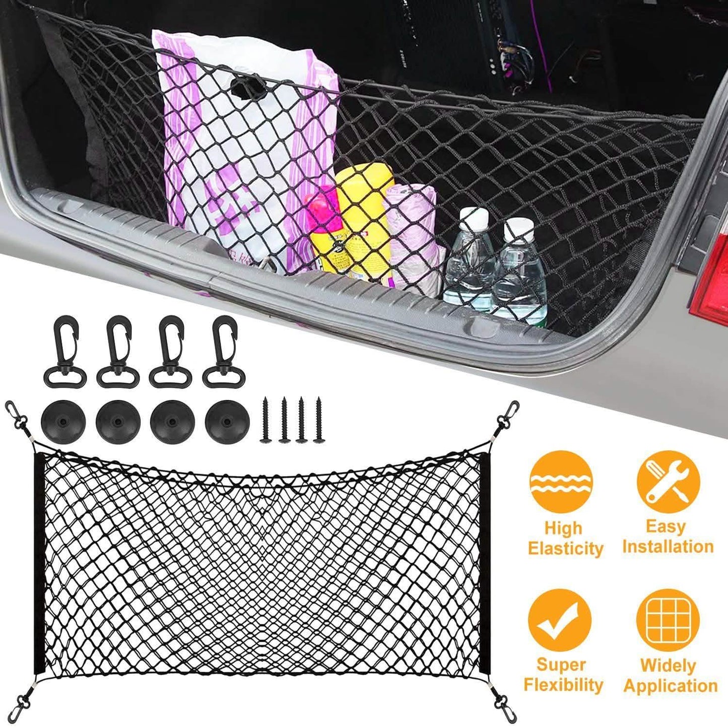 Trunk Cargo Net Stretchable Universal DailySale