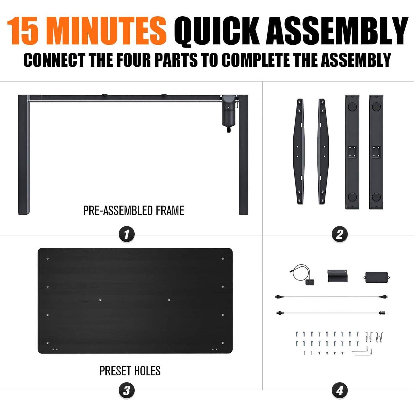 TTKK Electric Standing Desk DailySale