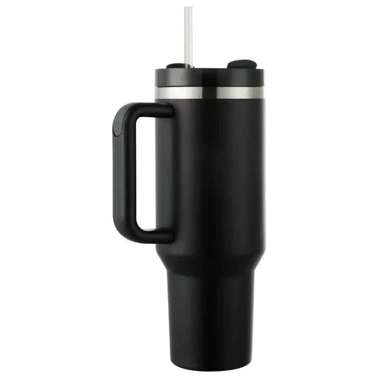 Tumbler with Handle And Straw Lid, Leak-proof Travel 40oz Coffee Mug DailySale