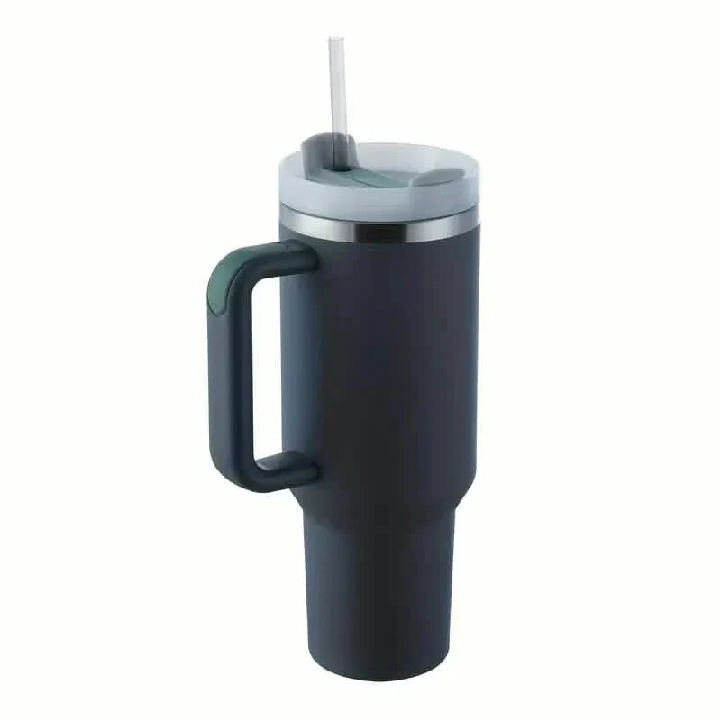 Tumbler with Handle And Straw Lid, Leak-proof Travel 40oz Coffee Mug DailySale
