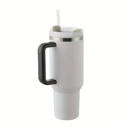 Tumbler with Handle And Straw Lid, Leak-proof Travel 40oz Coffee Mug DailySale