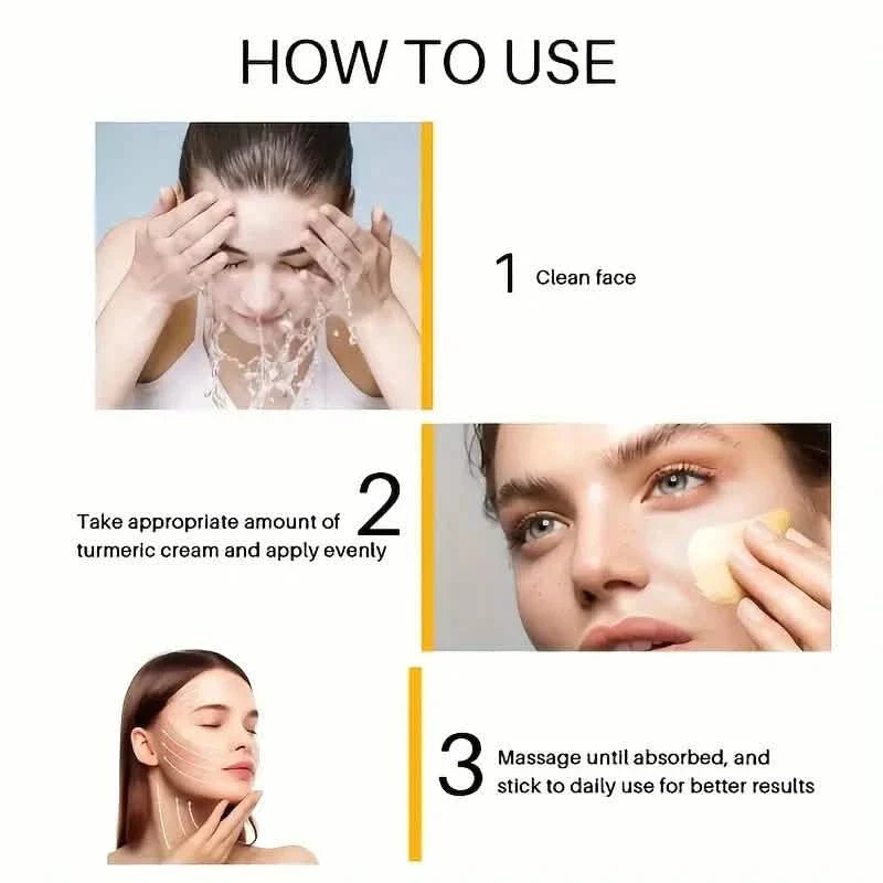 Turmeric Facial Moisturizing Lifting Lotion Vitamin E Cream DailySale