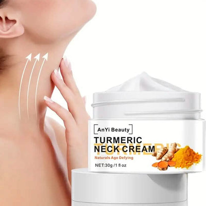 Turmeric Neck Firming Cream Facial Moisturizer with Retinol Collagen and Hyaluronic Acid DailySale