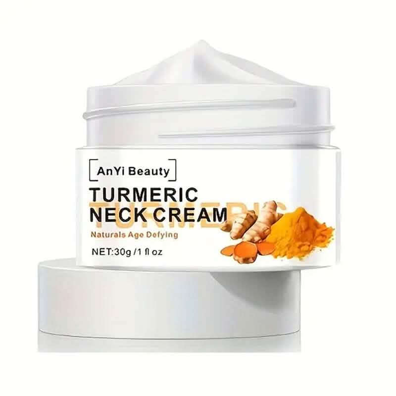 Turmeric Neck Firming Cream Facial Moisturizer with Retinol Collagen and Hyaluronic Acid DailySale