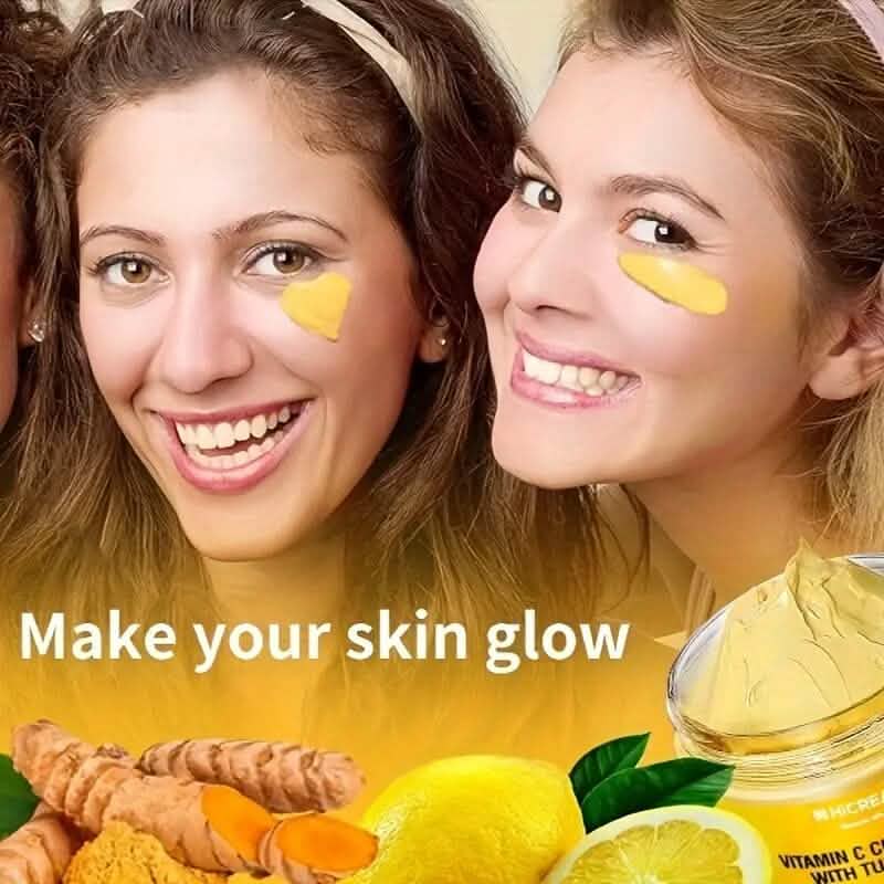 Turmeric Vitamin C Deep Cleaning Clay Facial Mask DailySale