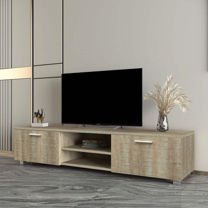 TV Stand for 65 70 Inch Flat TV DailySale
