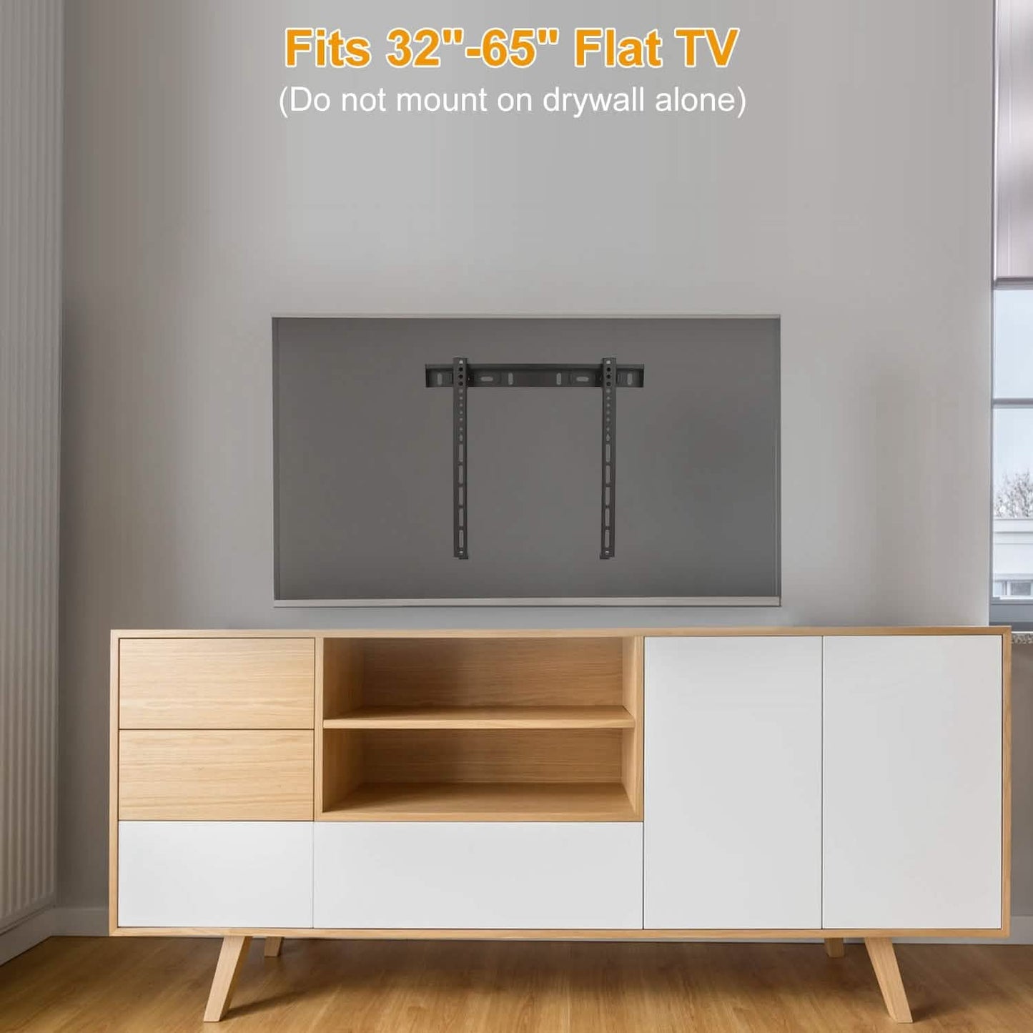 TV Wall Mount Bracket Support 32-65 inch Flat TV DailySale