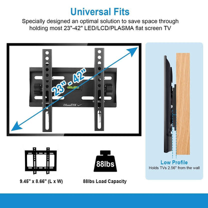 TV Wall Mount Bracket Tilt for 23"-42" LED/LCD/PLASMA Flat TV DailySale