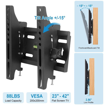 TV Wall Mount Bracket Tilt for 23"-42" LED/LCD/PLASMA Flat TV DailySale