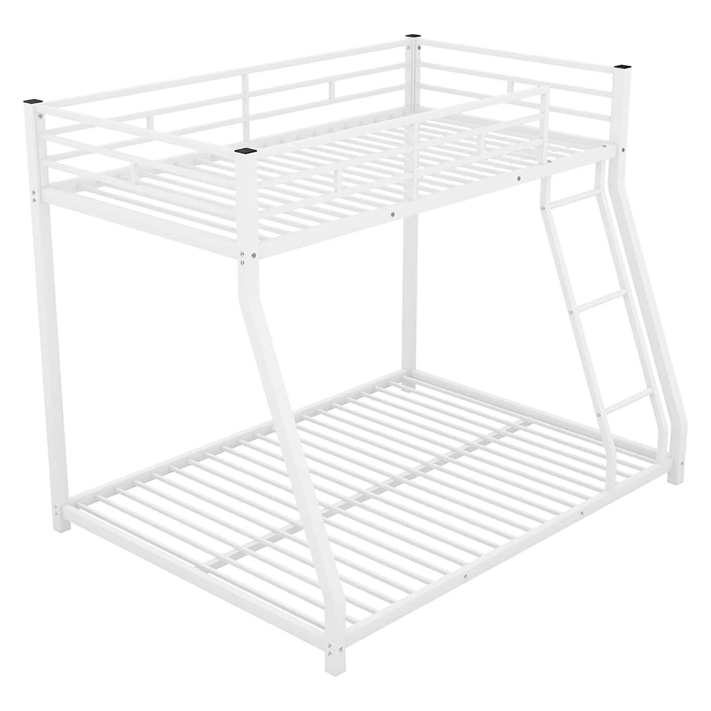 Twin Over Full Low Bunk Bed with Ladder DailySale