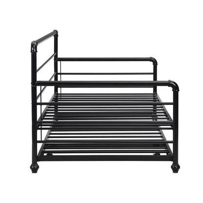 Twin Size Daybed with Adjustable Trundle DailySale