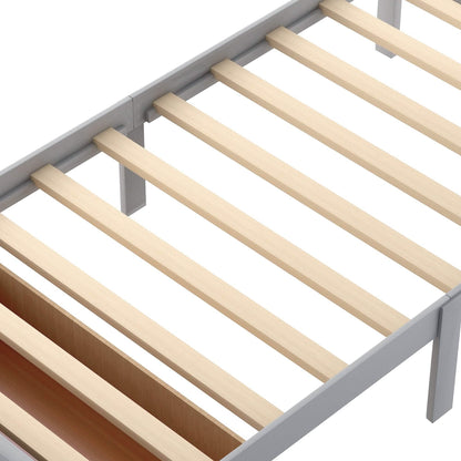 Twin Size Platform Bed with Storage DailySale