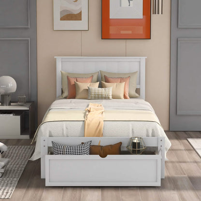 Twin Size Platform Bed with Storage DailySale