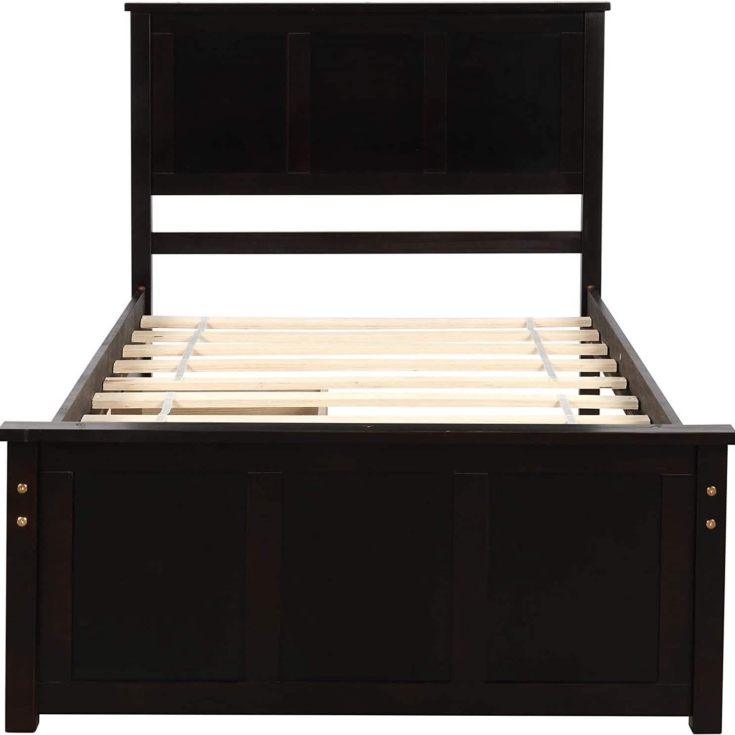 Twin Size Platform Bed with Two Drawers DailySale