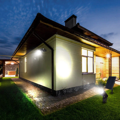 Twin Solar Spotlight Outdoor Light DailySale