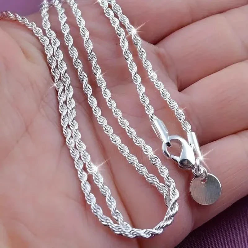 Twist Rope Chain Necklace Women's Jewelry Accessory DailySale