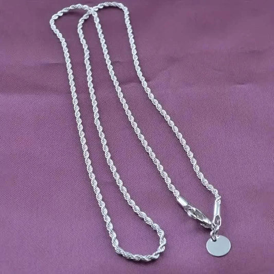 Twist Rope Chain Necklace Women's Jewelry Accessory DailySale