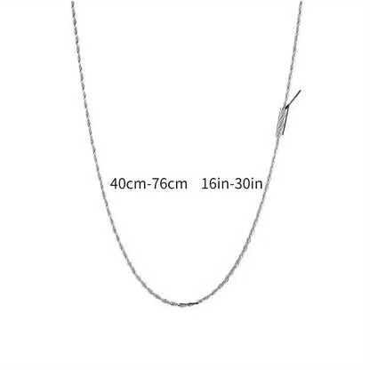 Twist Rope Chain Necklace Women's Jewelry Accessory DailySale