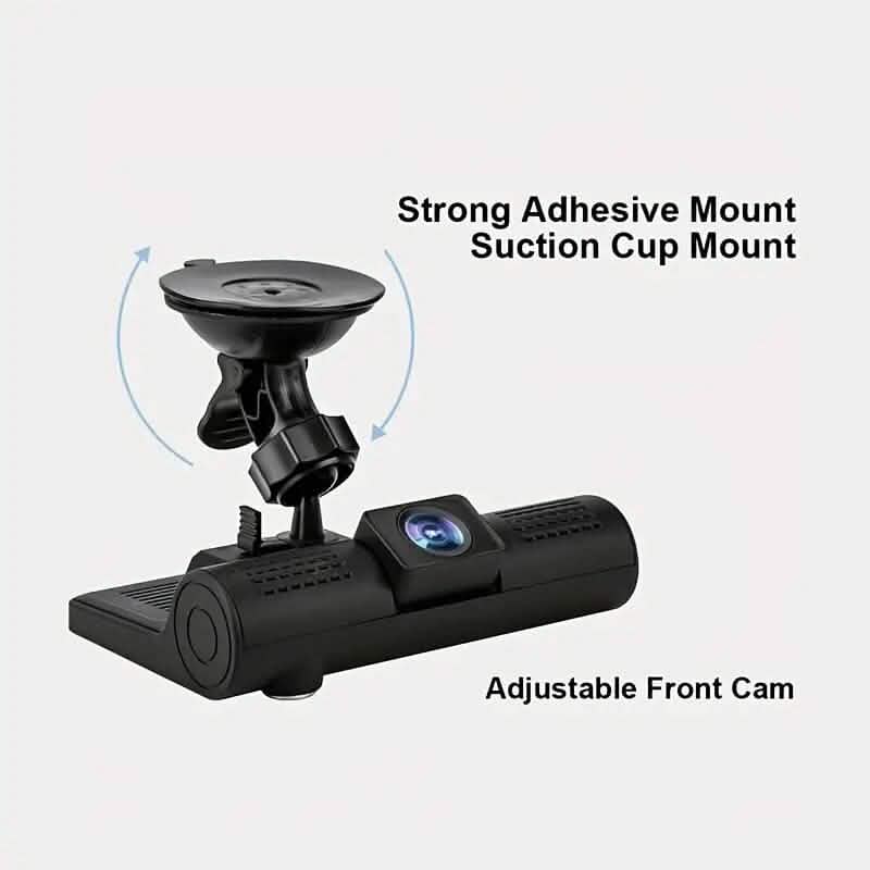 Two-Lens HD Night Vision Driving Recorder with Suction Cup Installation + 32G Card DailySale