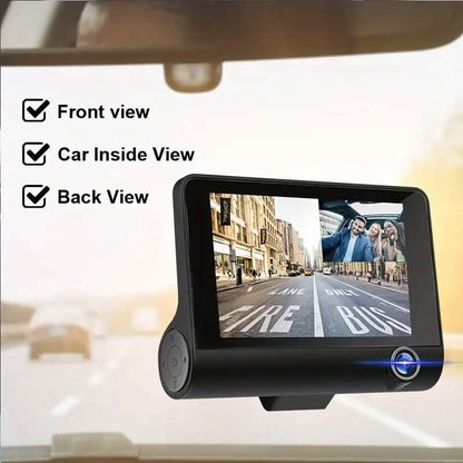 Two-Lens HD Night Vision Driving Recorder with Suction Cup Installation + 32G Card DailySale