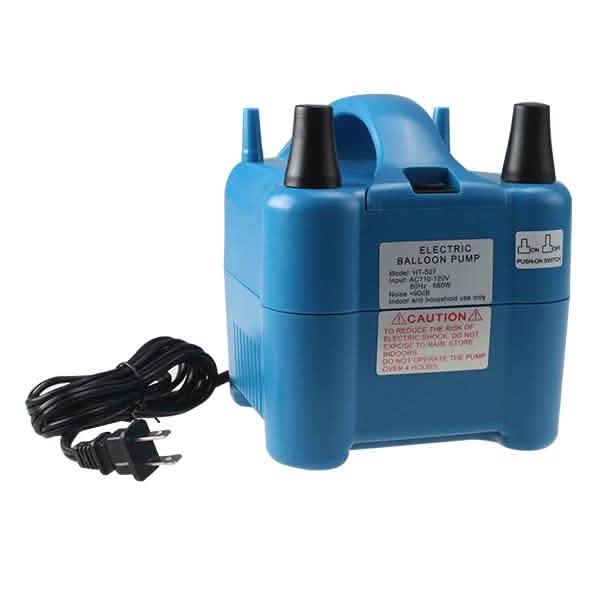 Two Nozzles High Speed Electric Balloon Inflator Air Pump DailySale
