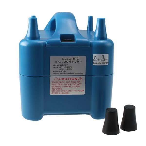 Two Nozzles High Speed Electric Balloon Inflator Air Pump DailySale