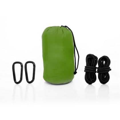 Two-Person Parachute Hammock with Built-in Mosquito Net & Carry Pouch DailySale