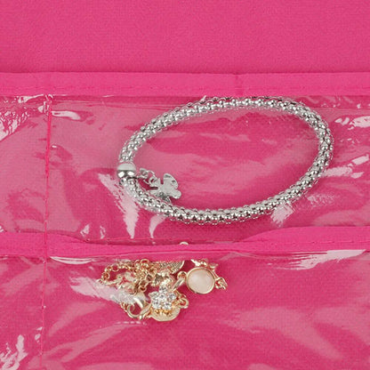 Two Sided Jewelry Organizer - Color: Pink DailySale