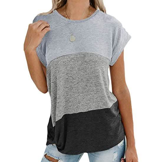 Women's Long Sleeve Tops Side Twist Knotted T Shirts DailySale