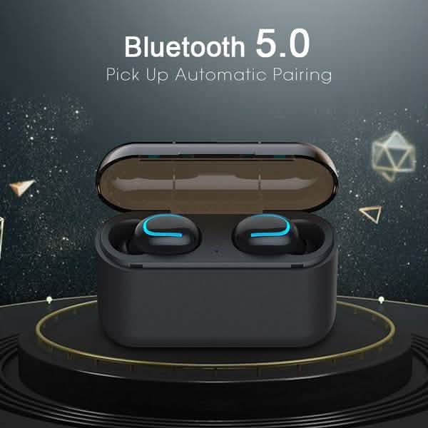 TWS Bluetooth 5.0 Sports Stereo Touch Control In-Ear Earphones with Charging Case DailySale