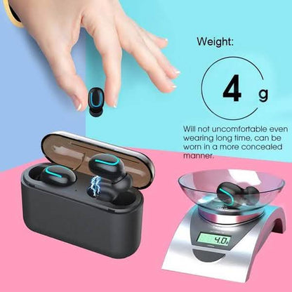 TWS Bluetooth 5.0 Sports Stereo Touch Control In-Ear Earphones with Charging Case DailySale