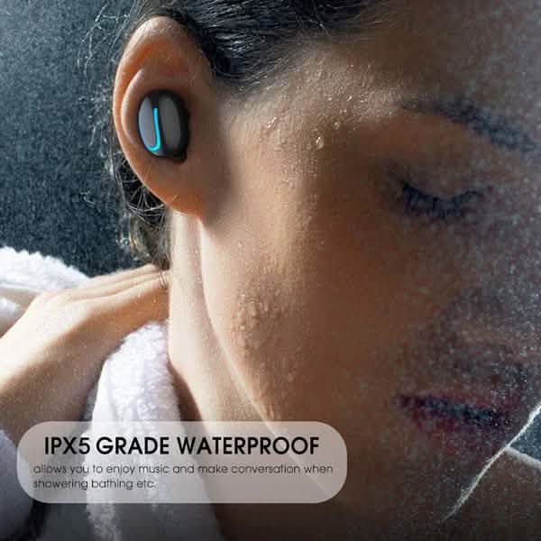 TWS Bluetooth 5.0 Sports Stereo Touch Control In-Ear Earphones with Charging Case DailySale