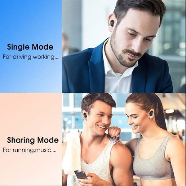 TWS Bluetooth 5.0 Sports Stereo Touch Control In-Ear Earphones with Charging Case DailySale