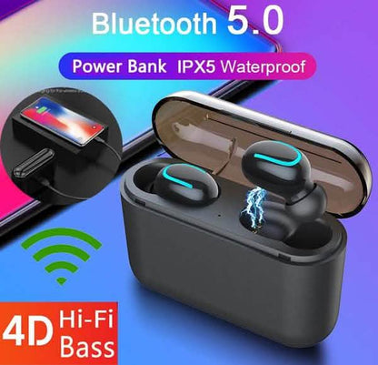 TWS Bluetooth 5.0 Sports Stereo Touch Control In-Ear Earphones with Charging Case DailySale