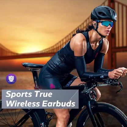 TWS Bluetooth Earphones with Microphones Sport Ear Hook LED Display DailySale