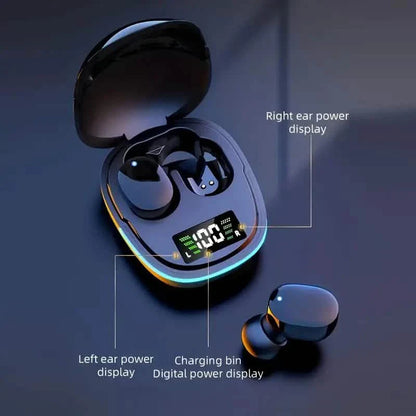 TWS V5.3 True Wireless Earbuds with RGB Charging Case DailySale