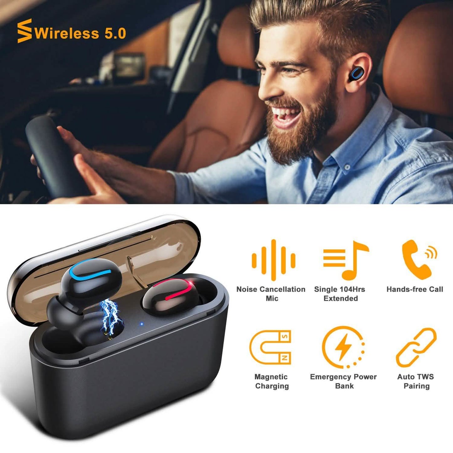 TWS Wireless 5.0 Earbuds DailySale