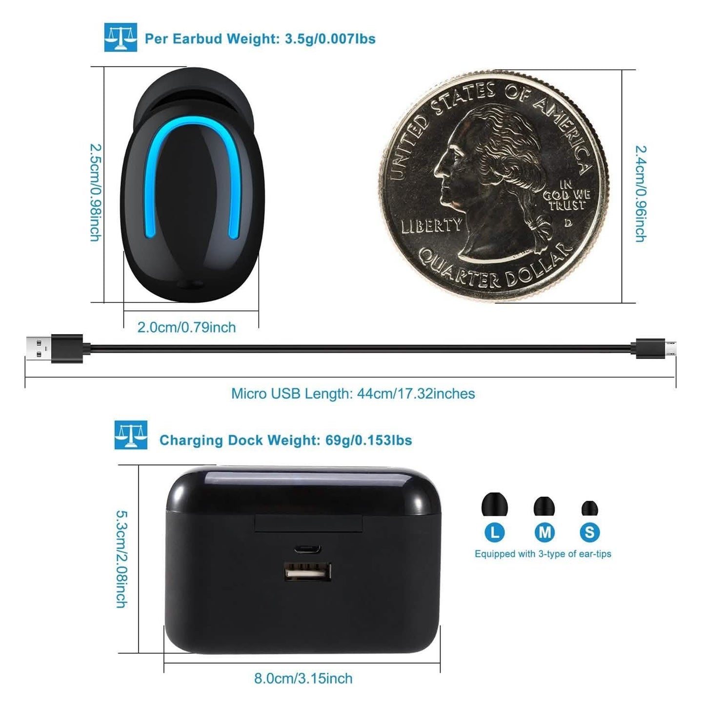 TWS Wireless 5.0 Earbuds DailySale