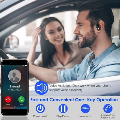 TWS Wireless 5.0 Earbuds In-Ear Stereo Headset DailySale