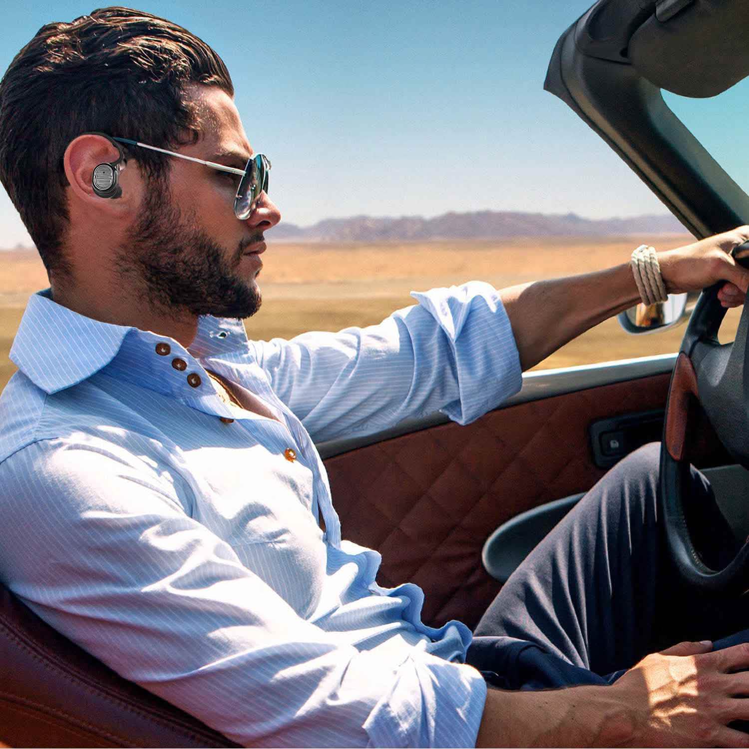 TWS Wireless 5.0 Earbuds IPX4 Touch In-Ear Stereo Earphone DailySale