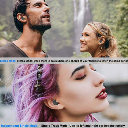 TWS Wireless 5.0 Earbuds IPX4 Touch In-Ear Stereo Earphone DailySale