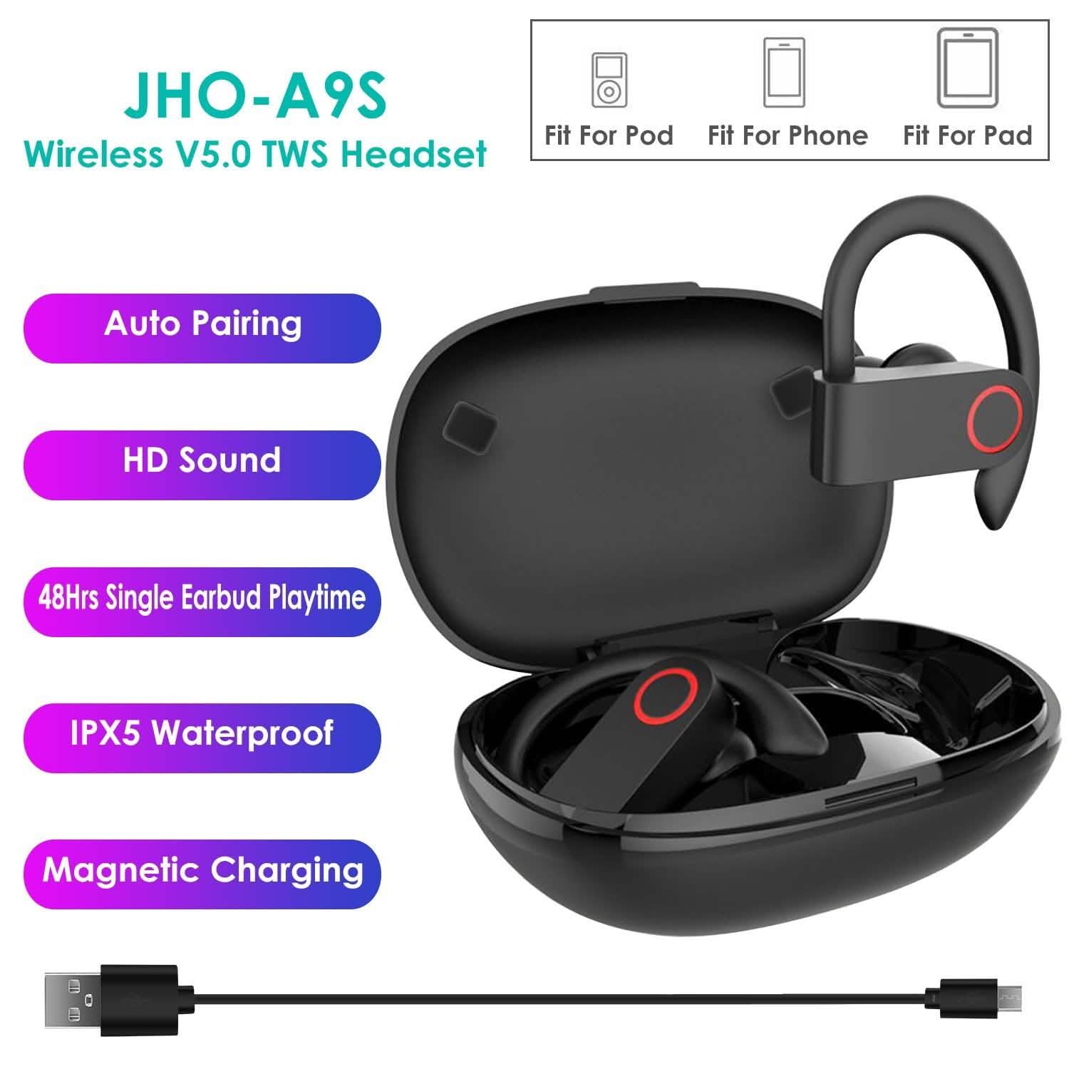 TWS Wireless 5.0 Earbuds IPX5 Waterproof Sports Headset DailySale