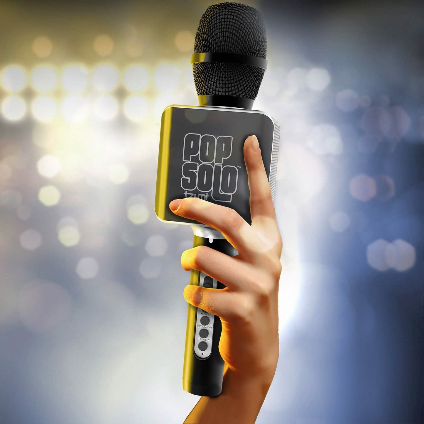 Tzumi Pop Solo Wireless Bluetooth Karaoke Microphone And Speaker DailySale
