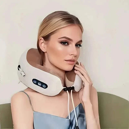U-Shaped Cervical Neck Massager Pillow DailySale