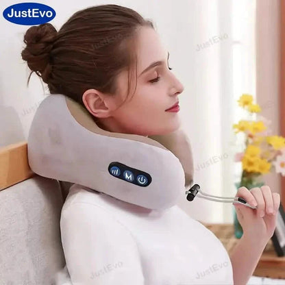 U-Shaped Cervical Neck Massager Pillow DailySale