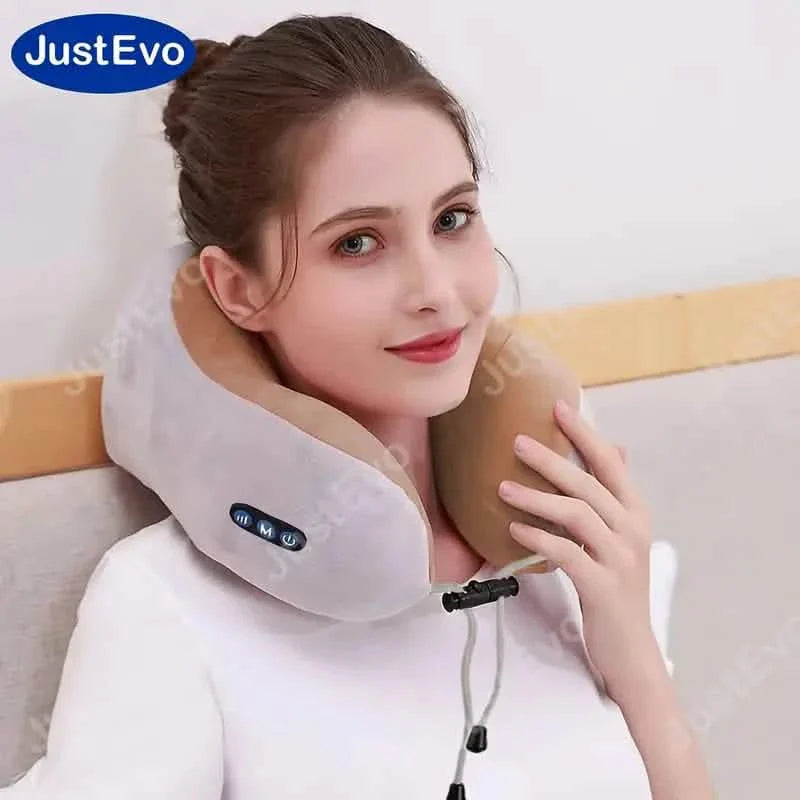U-Shaped Cervical Neck Massager Pillow DailySale