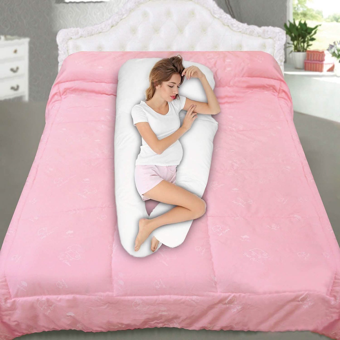 U-Shaped Full Body Pillow DailySale